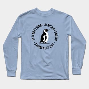 International African Penguin Awareness Day – October Long Sleeve T-Shirt